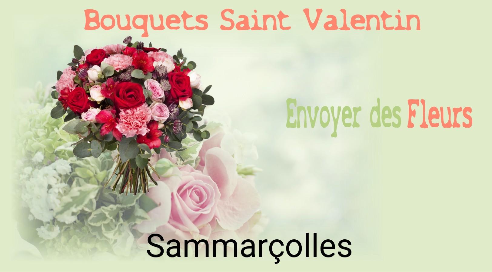 Roses de Saint-Valentin livrées à Sammarçolles